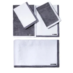Set di asciugamani da bagno grandi - Grigio