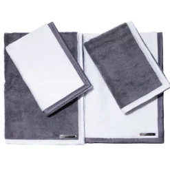 Set di asciugamani da bagno grandi - Grigio