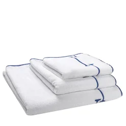 Set di asciugamani da bagno Piton bianchi
