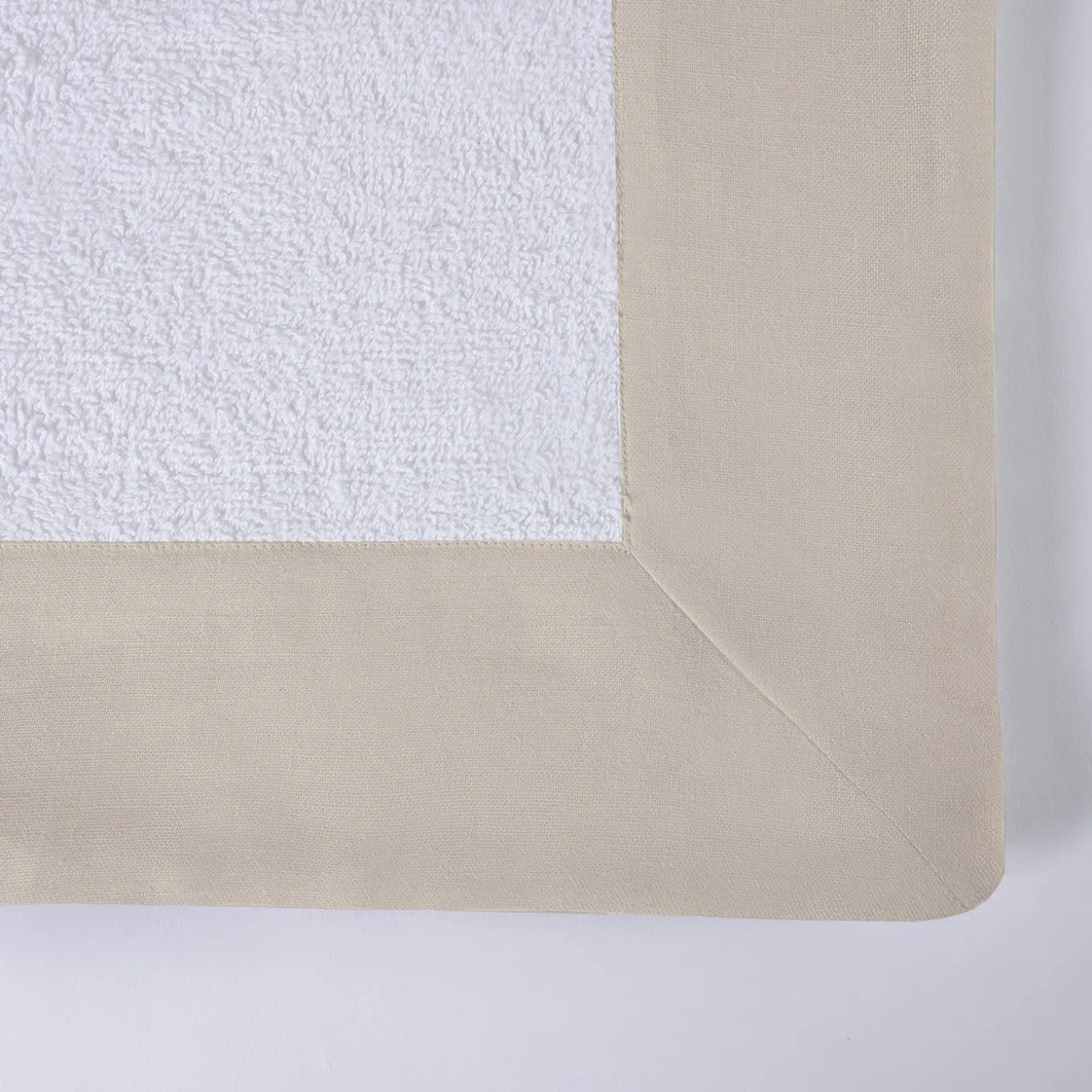 Set di asciugamani Kanapa Soft-Yellow & White