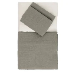 Set di biancheria da letto invernale Taupe