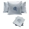 Set di biancheria da letto e cuscini blu chiaro #2