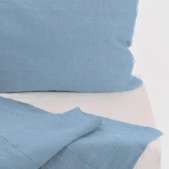 Set di biancheria da letto estiva azzurra