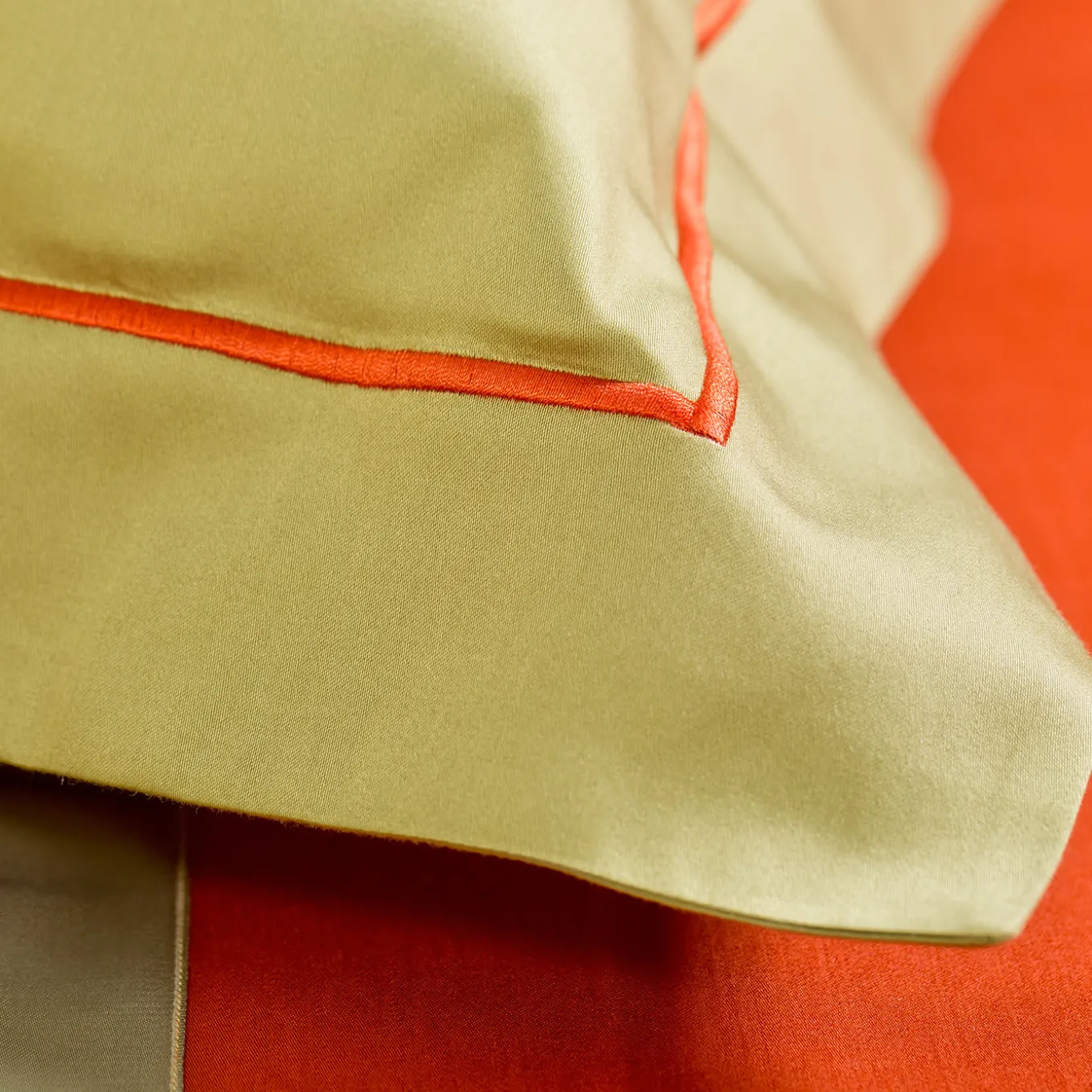 Set di biancheria da letto estiva - Arancione