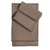 Set di Lenzuola King Size in Lino colore Cappuccino