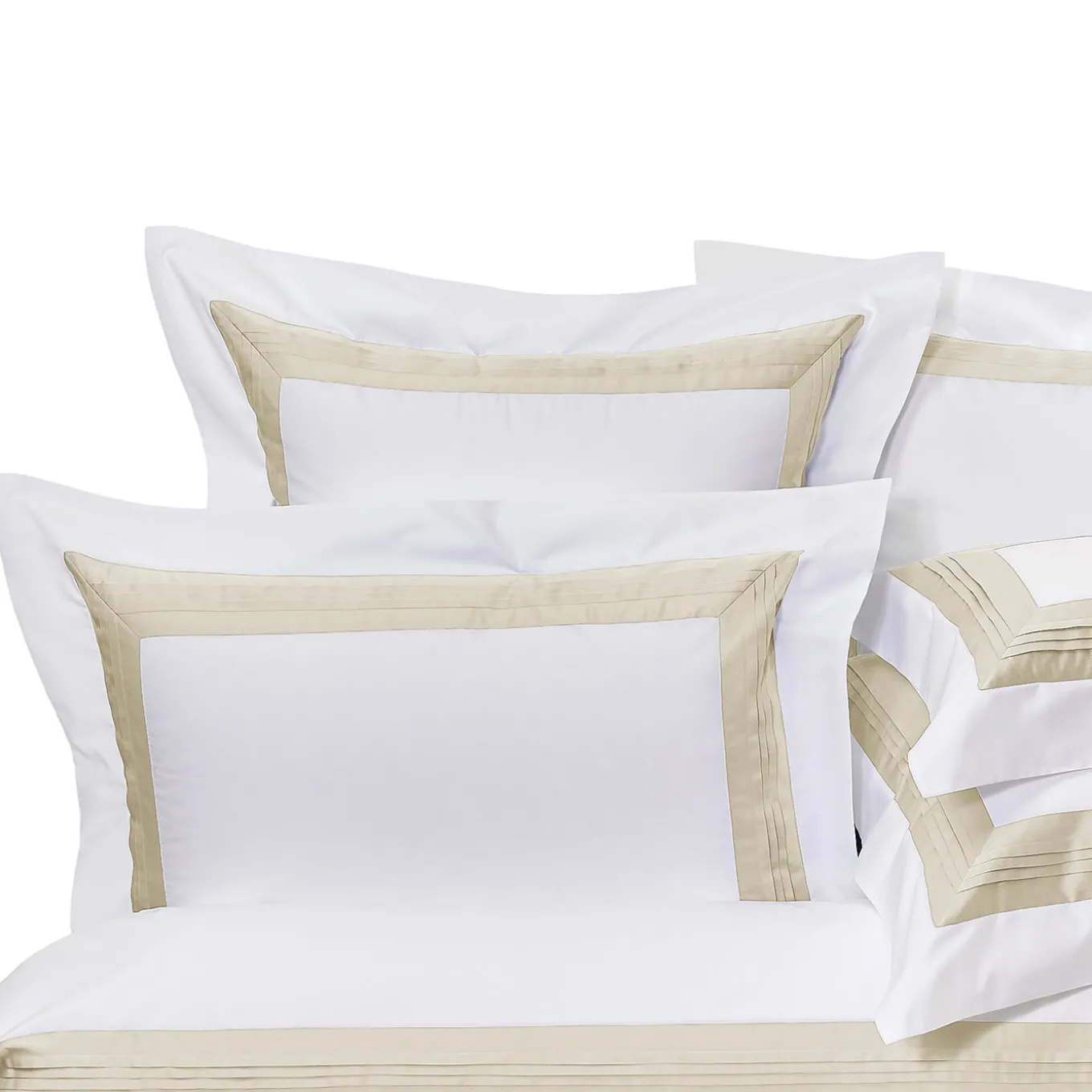 Set di lenzuola Plissè Bianco e Marmo US King