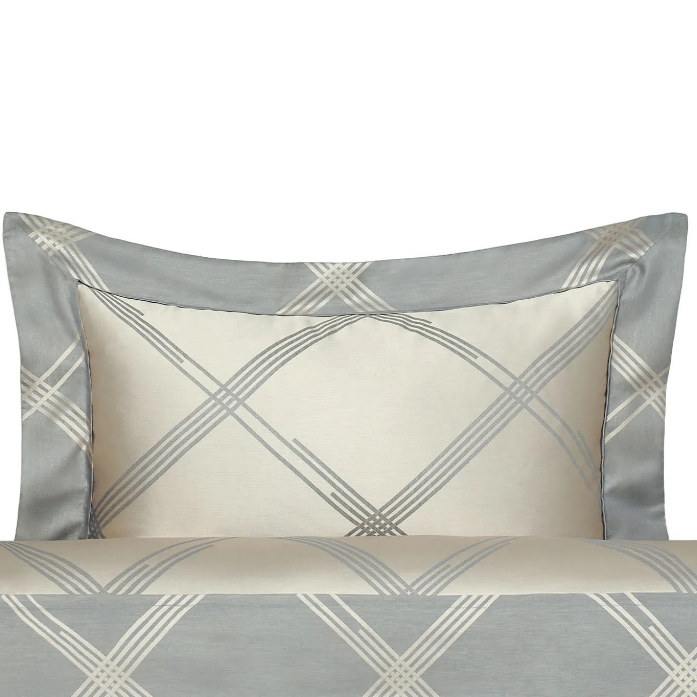 Set di lenzuola quattro generazioni Jacquard grigio US King