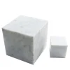 Set di oggetti decorativi fermalibri in marmo bianco di Carrara