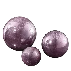 Set di tre sculture rotonde Sfere