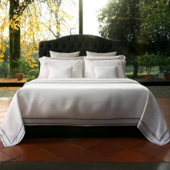 Set lenzuola Horizon in Cotone Satinato Bianco