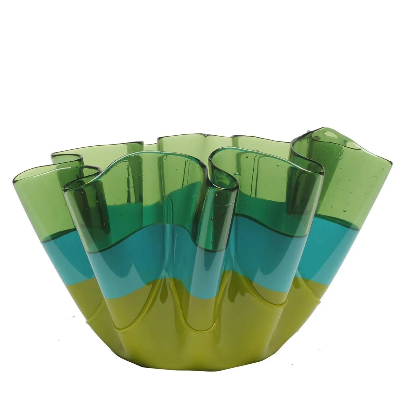 Sfumati Vaso medio verde e turchese di Paola Navone