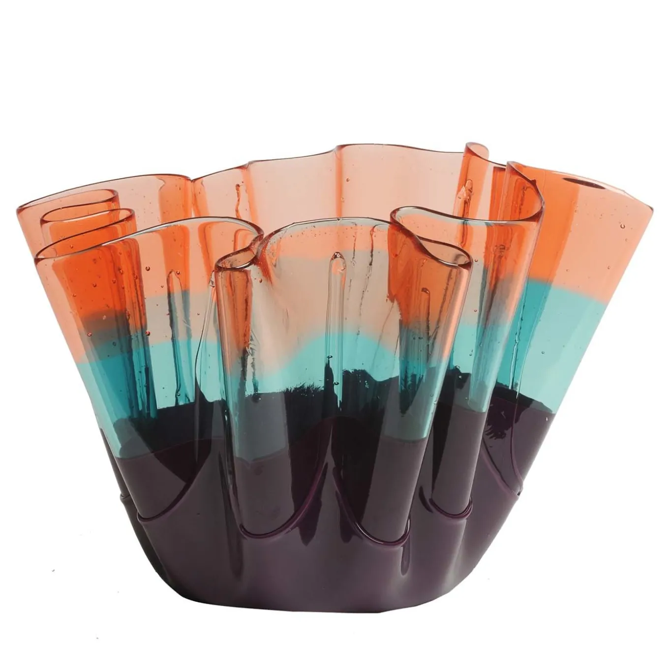 Sfumati Vaso medio viola opaco Di Paola Navone