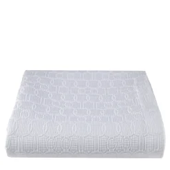 Shangri-La Piquet Copriletto bianco