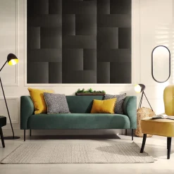 Sintesi Set di 4 piastrelle in ottone scuro-notturno
