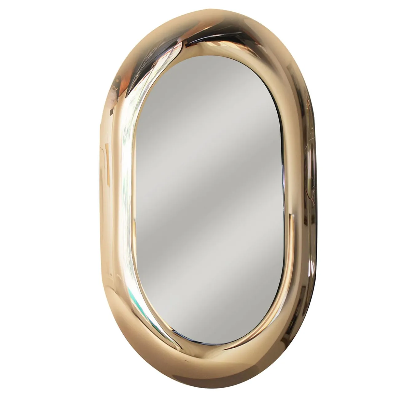 Specchio Agapi in bronzo