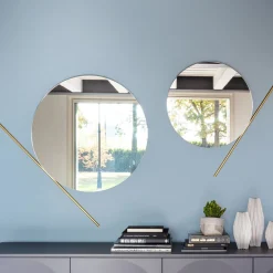 Specchio Chic rotondo grande