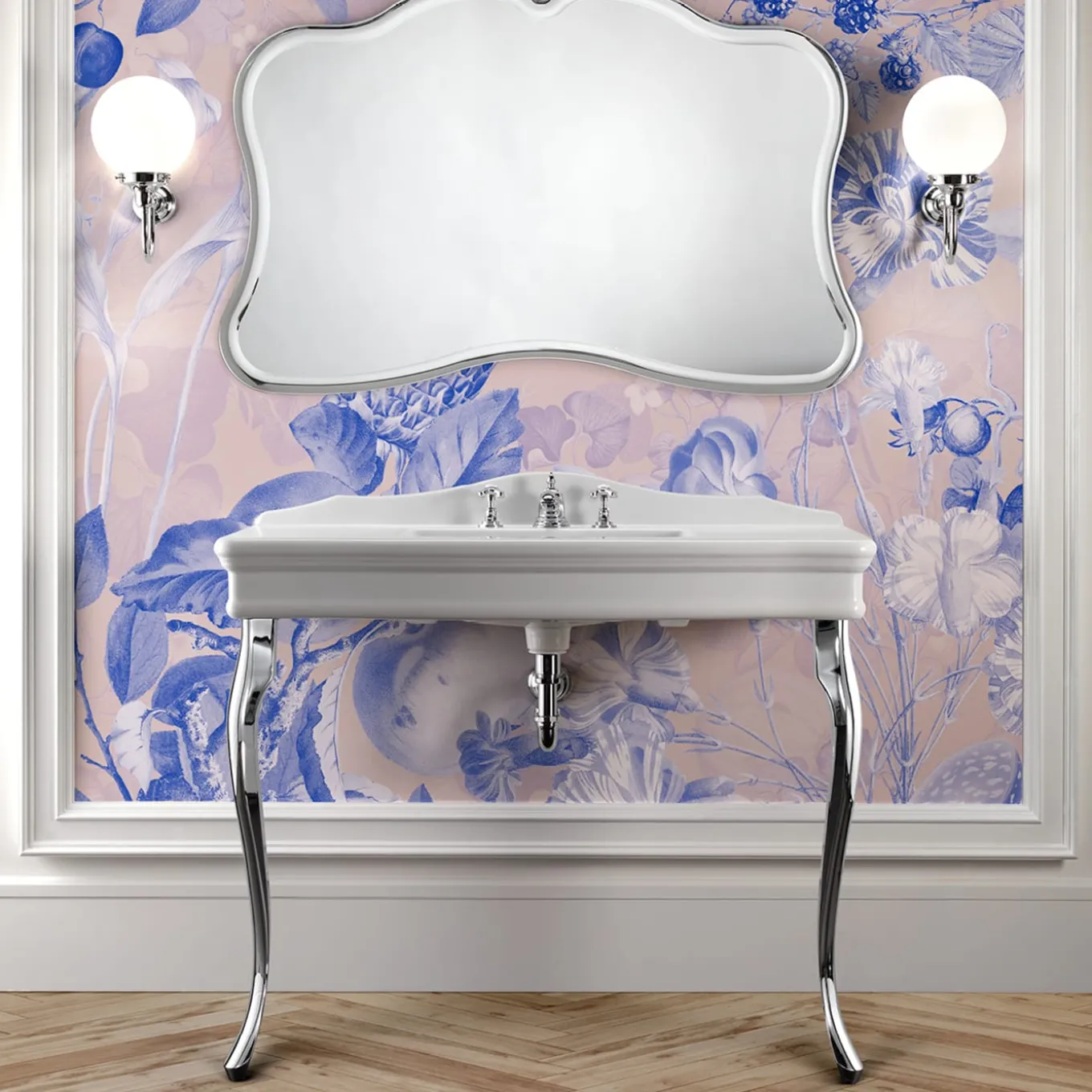 Specchio da parete Fairy Silver