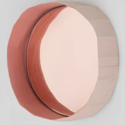 Specchio da parete Ninfea 40 Rosa