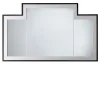 Specchio da parete Vogue 1 argento