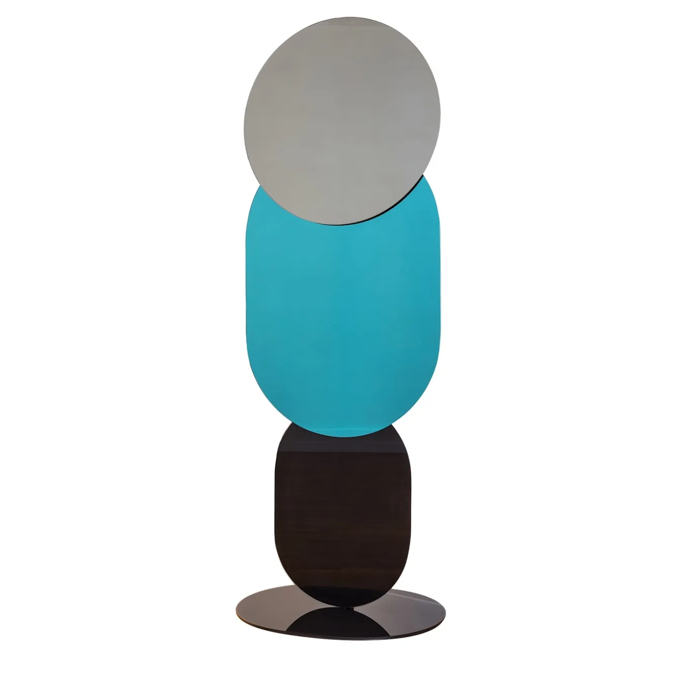 Specchio da terra Equilibrista BM di Giovanni Botticelli x Swing Design Gallery