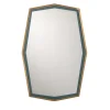 Specchio Esagonale in Ottone Urban