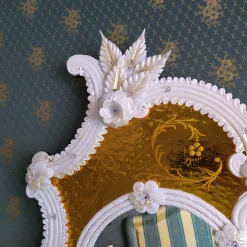 Specchio in vetro di Murano Tiepolo