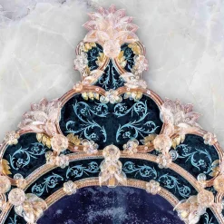 Specchio in vetro di Murano Ca' Conterie