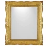 Specchio napoletano con cornice dorata Guantiera