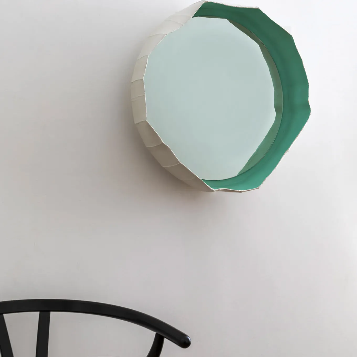 Specchio Ninfea 50 verde di Giovanni Botticelli & Paola Paronetto