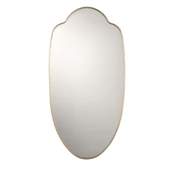 Specchio Ovale in Ottone Urban