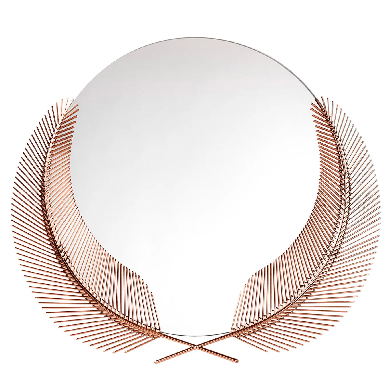 Specchio Sunset Grande Oro Rosa di Nika Zupanc