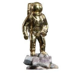 Statuetta Astronauta in bronzo