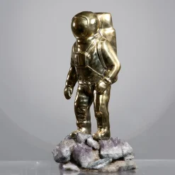 Statuetta Astronauta in bronzo