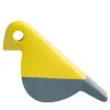 Statuetta Uccellino giallo e grigio