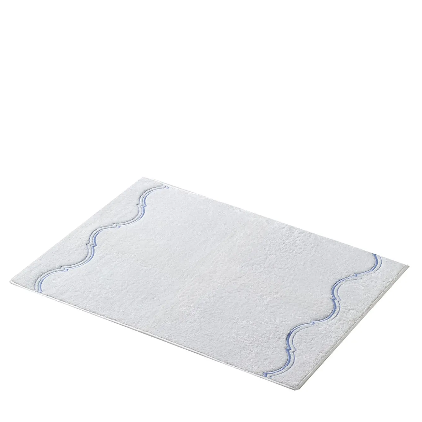 Tappetino da bagno bianco Oriente