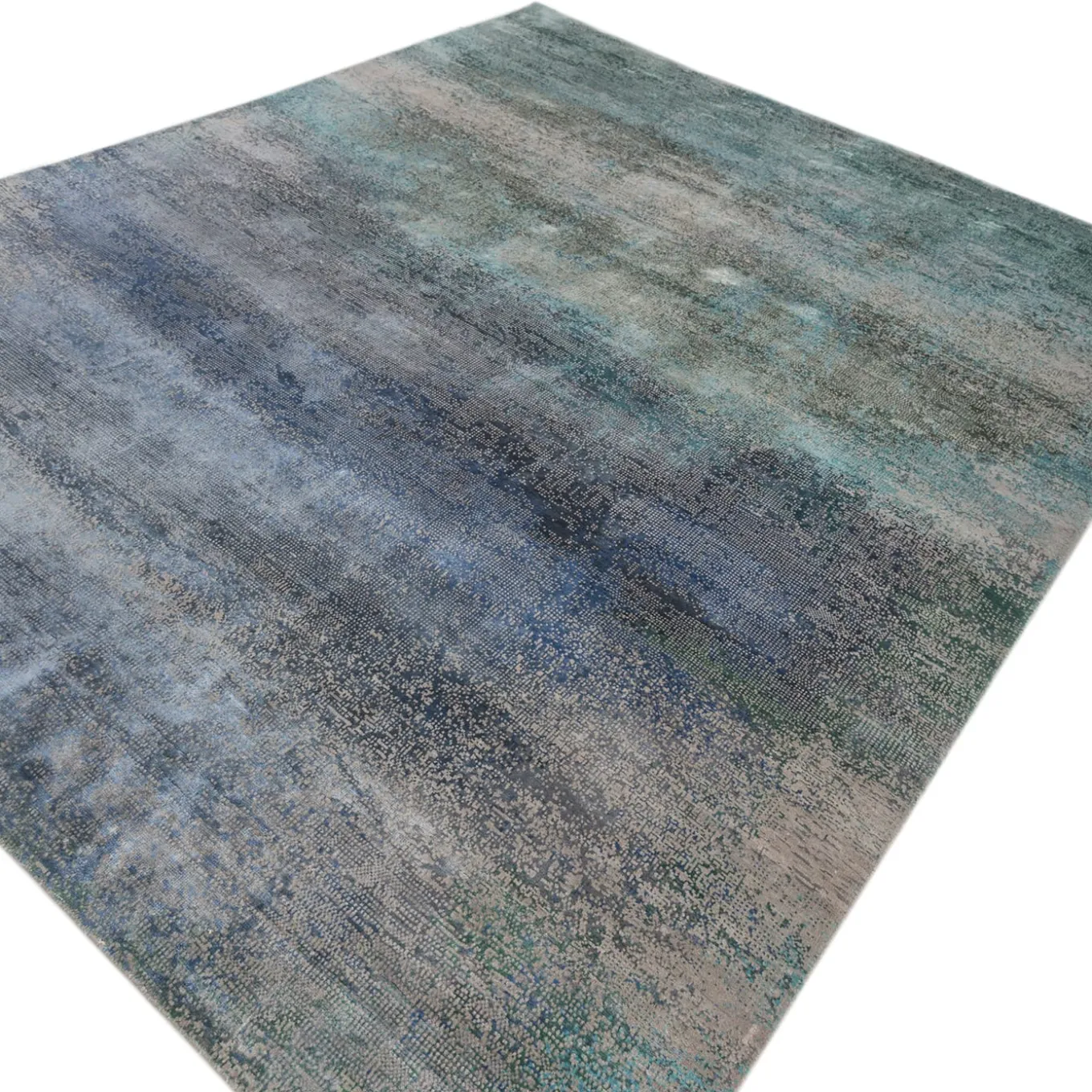 Tappeto Annodato A Mano Ashwood & Denim Ash