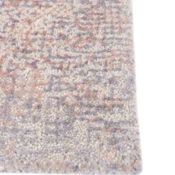 Tappeto Annodato A Mano Lavender Haze & Silver Pink