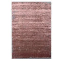 Tappeto Annodato a Mano Rustic Reverie Espresso e Grigio Medio