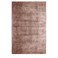 Tappeto Bamboo Shaded rettangolare in seta di bamboo Bronzo