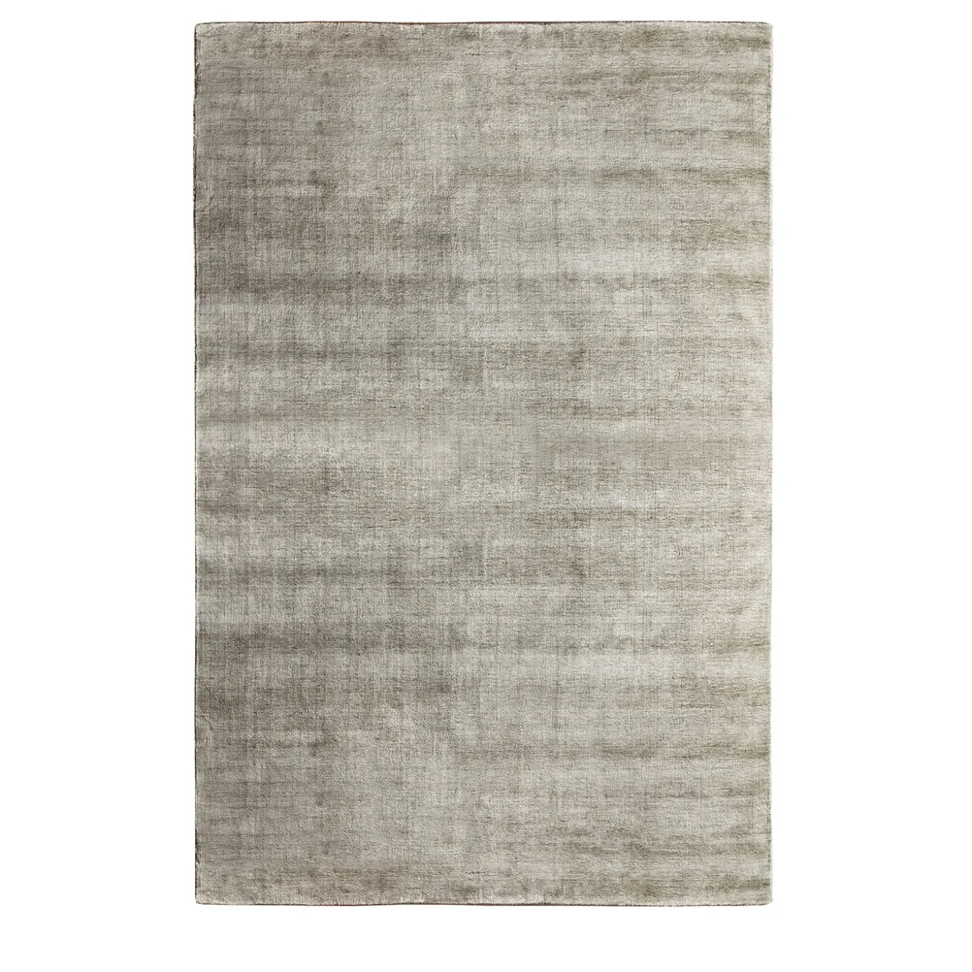Tappeto Bamboo Shaded rettangolare in seta di bamboo beige #1