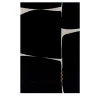 Tappeto Blocks in Ebony and White di Keith Pillow da Daaa Haus