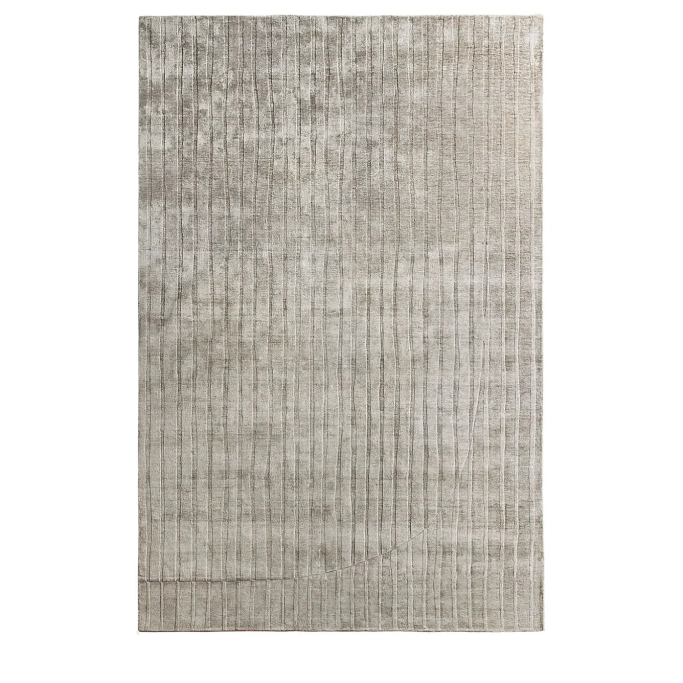 Tappeto BSG 02 Bamboo Ground Gray di E. Garbin & M. Boglietti
