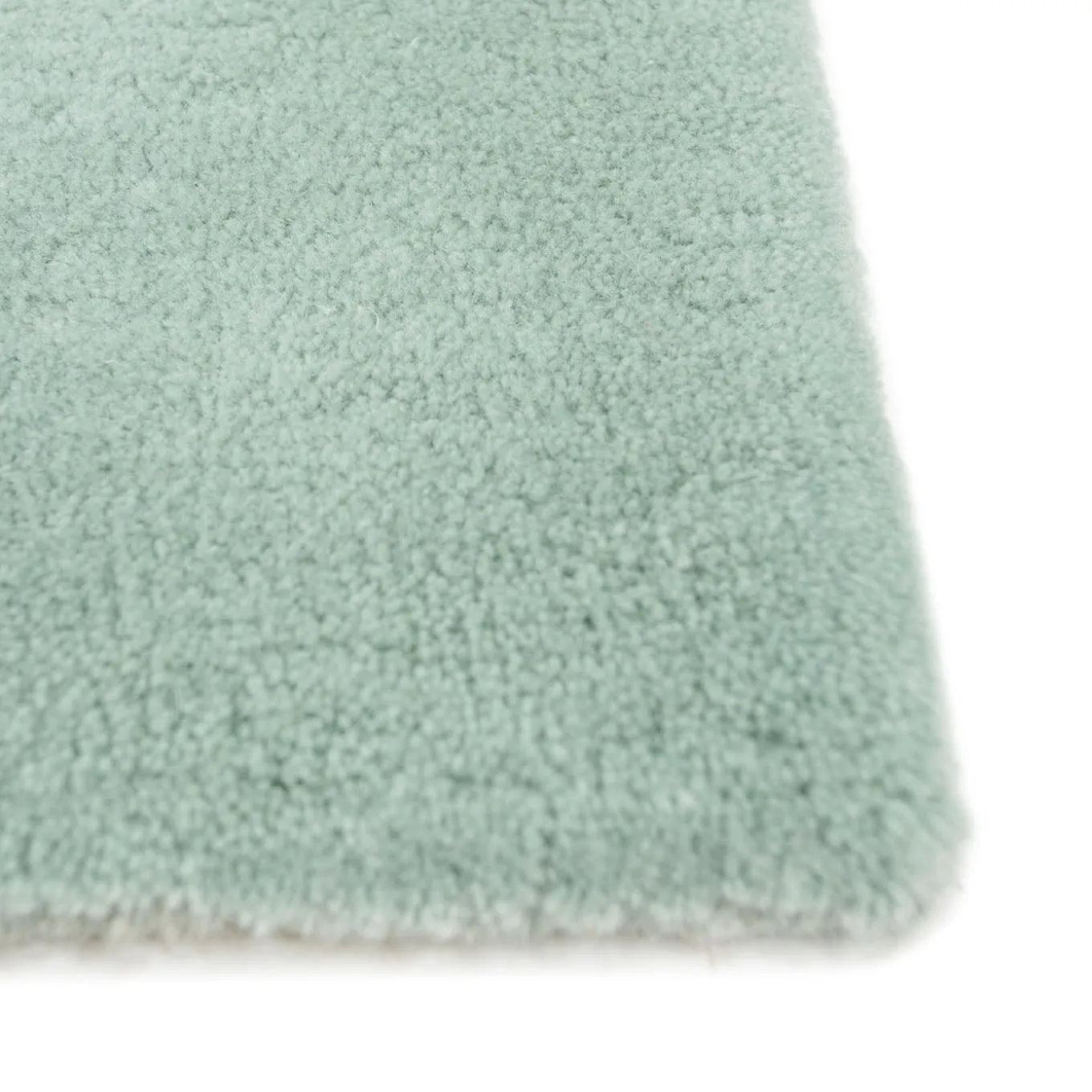 Tappeto Hacienda Sea Mist Verde Limonata Fresca Tamponato a mano