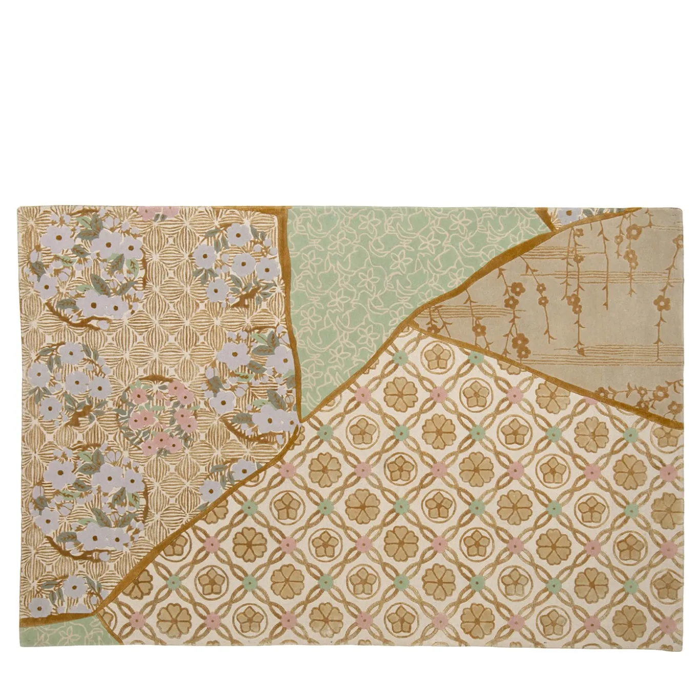Tappeto Hanatsugi Kyoto Beige