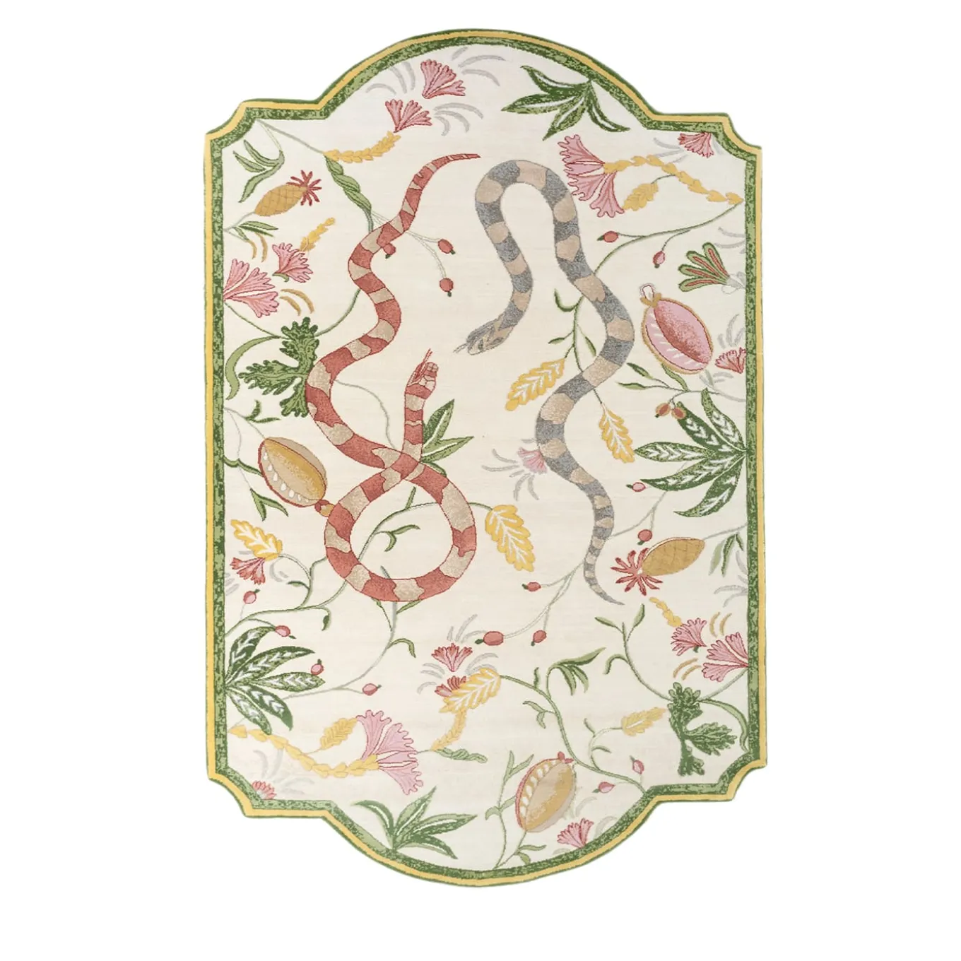 Tappeto in Lana e Cotone Annodato a Mano The Snake Song di Tatiana de Nicolay #2