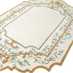 Tappeto in Lana e Cotone Annodato a Mano The Garden Gate di Tatiana de Nicolay