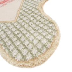 Tappeto in Lana e Cotone Annodato a Mano The Flower Meadow di Tatiana de Nicolay