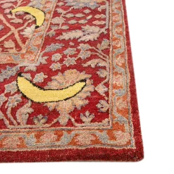 Tappeto in Lana e Seta Annodato a Mano Bananas di Richard Hutten