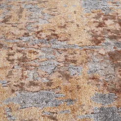 Tappeto in seta di bambù arancione Loft L161B