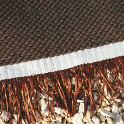Tappeto Kleos antracite e ruggine